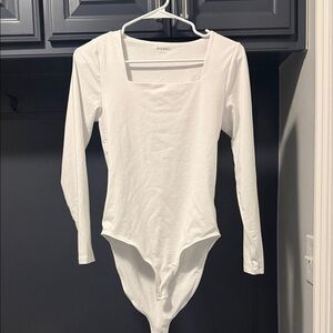 Old Navy Classic White Bodysuit